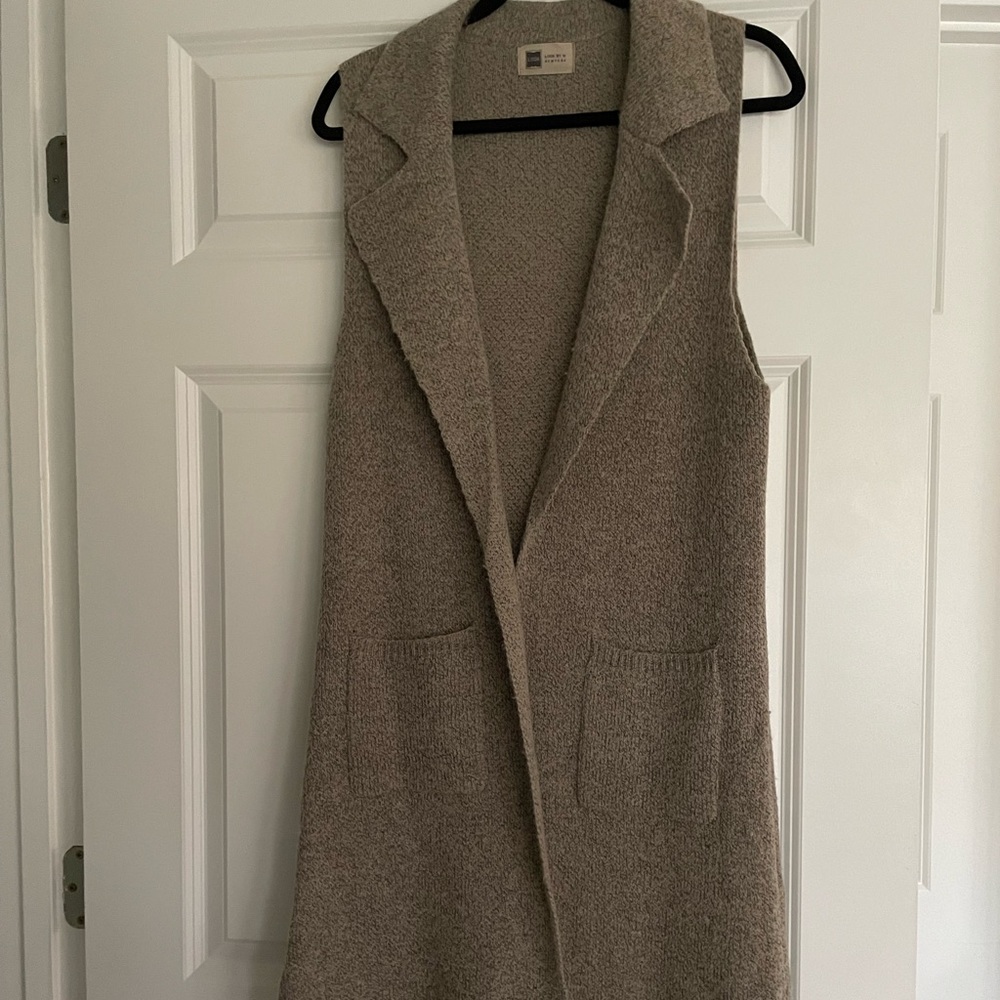 Look by M New York Cardigan Light Brown Sweater